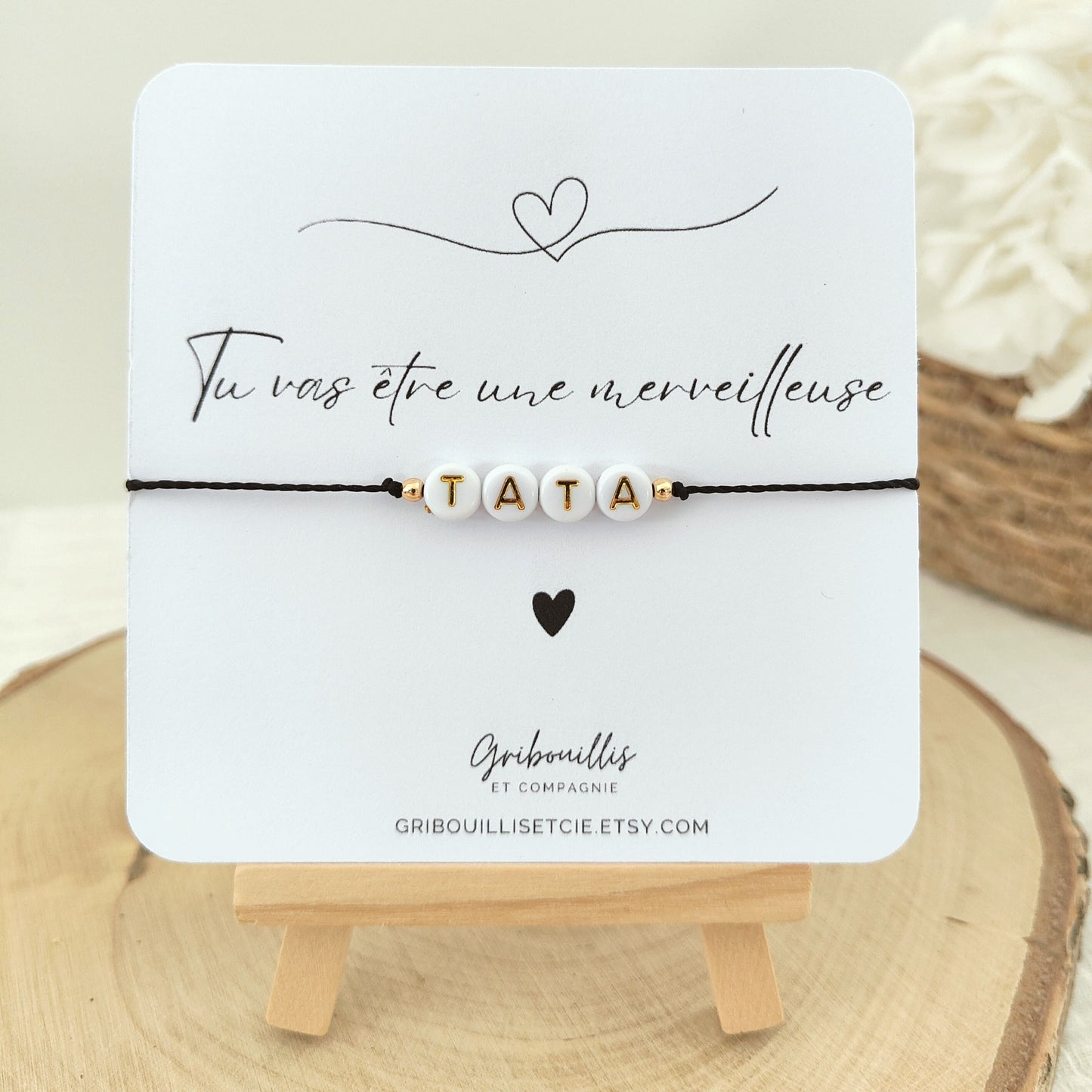 Bracelet - Tu vas être une merveilleuse Tata