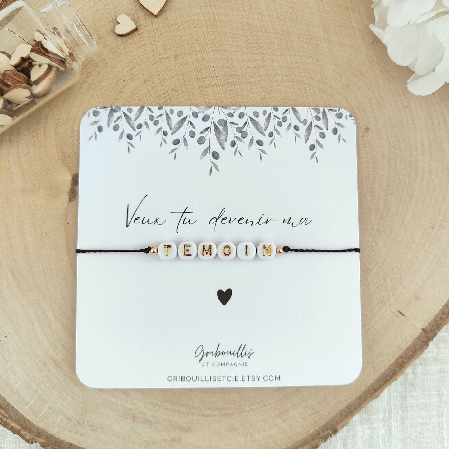 Bracelet - Veux tu devenir ma témoin ?