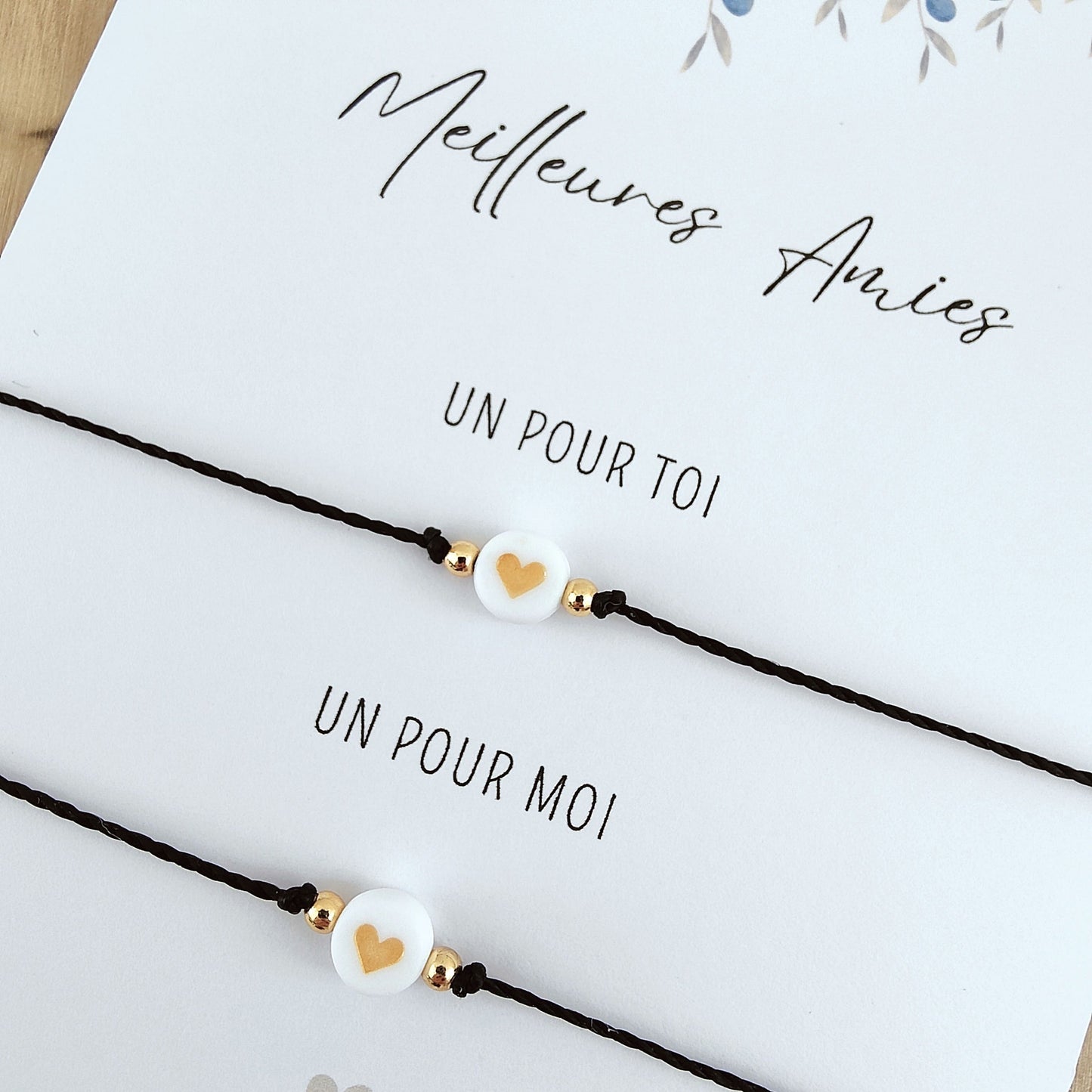 Bracelet duo - Meilleures Amies