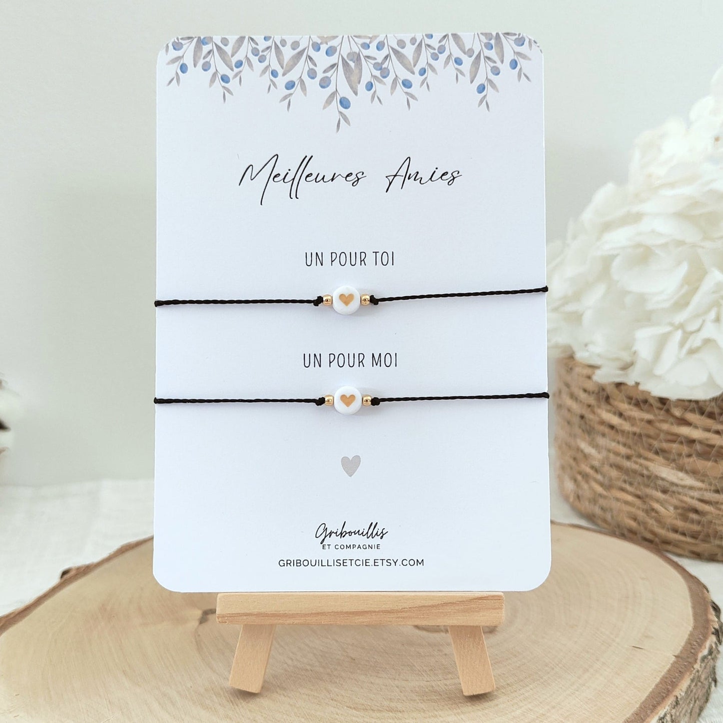 Bracelet duo - Meilleures Amies