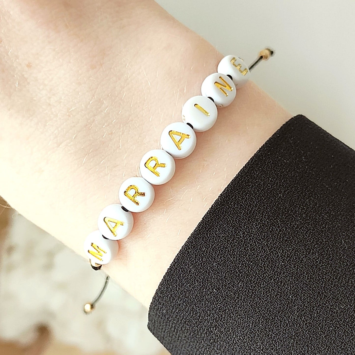 Bracelet - Veux tu devenir ma marraine ?