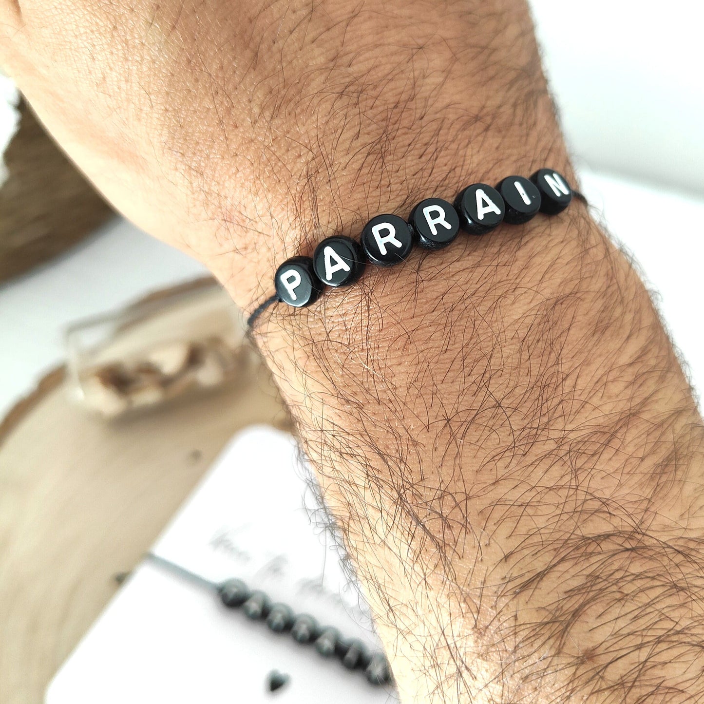 Bracelet - Veux tu devenir mon parrain ?
