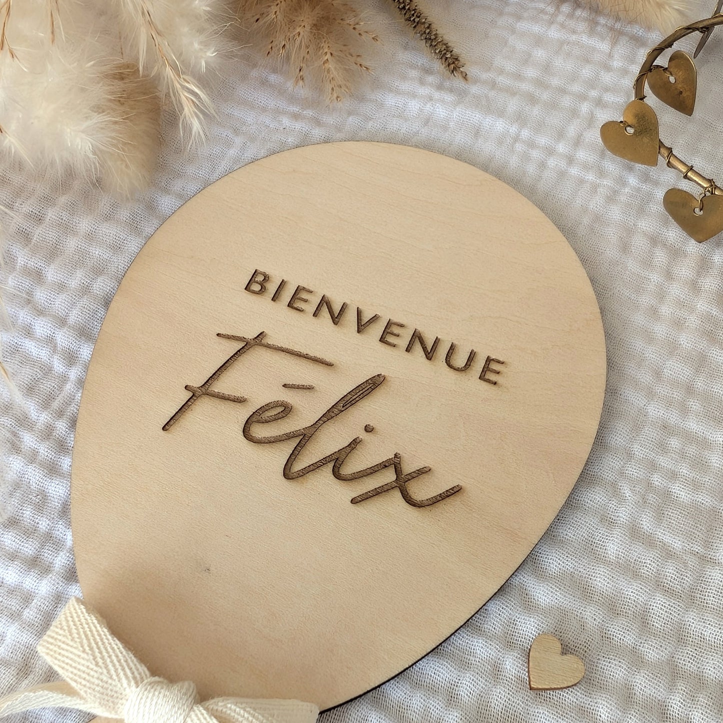 Panneau ballon bienvenue bébé