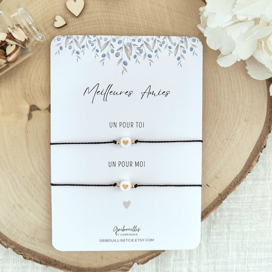 Bracelet duo - Meilleures Amies