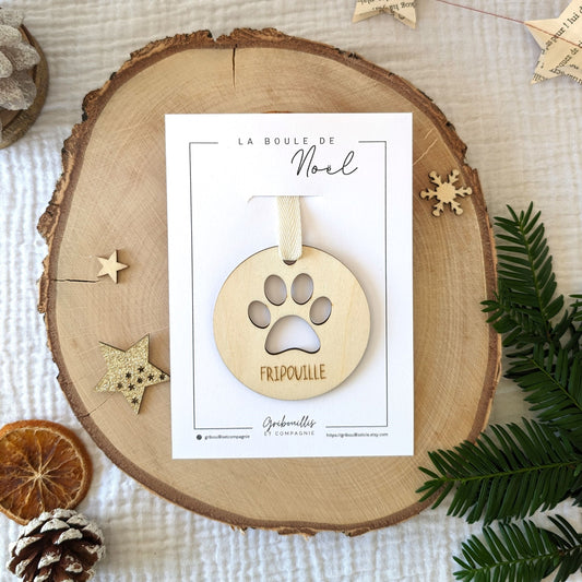 Boule de Noël - Animal de Compagnie